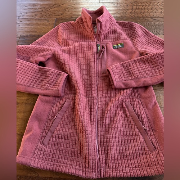 L.L. Bean Mountain Fleece Zipper Jacket - Picture 9 of 12